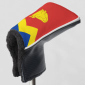 Vlag van Birmingham, UK Car Golfheadcover (3/4 voorkant)