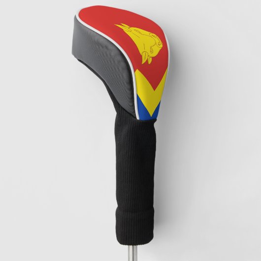 Vlag van Birmingham, VK Golfheadcover (Schuin)