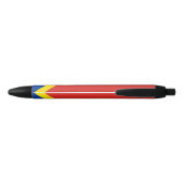 Vlag van Birmingham Zwarte Inkt Pen (Achterkant)