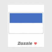 Vlag van Bochum, Duitsland Sticker (Vel)