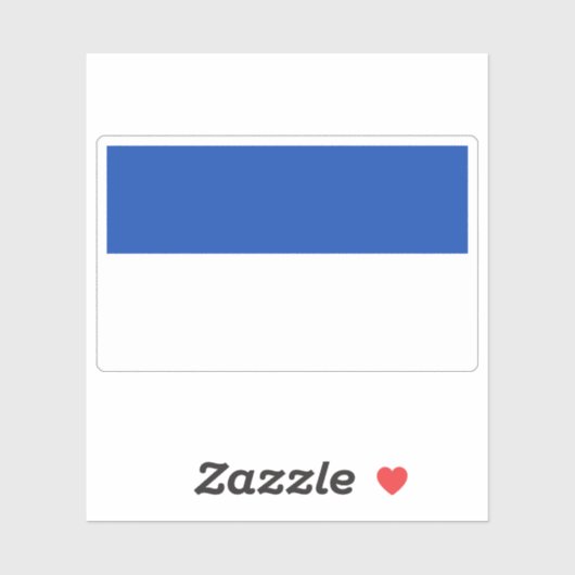 Vlag van Bochum, Duitsland Sticker (Vel)