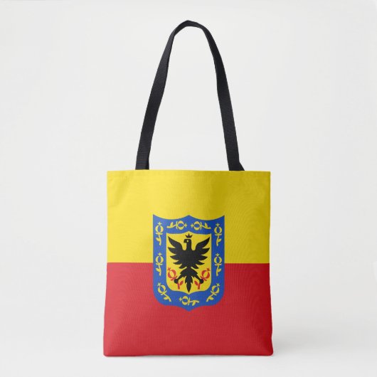 Vlag van Bogota, Colombia-Canvas tas (Voorkant)