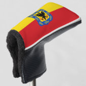 Vlag van Bogota, Colombia Golfheadcover (3/4 voorkant)