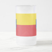 Vlag van Bogota, Colombia Matglas Bierpul (Center)