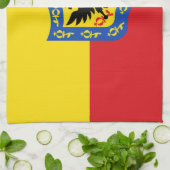 Vlag van Bogota, Colombia Towel Theedoek (Gevouwen)