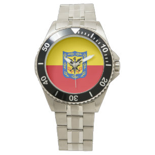 Vlag van Bogota, Colombia Watch Horloge
