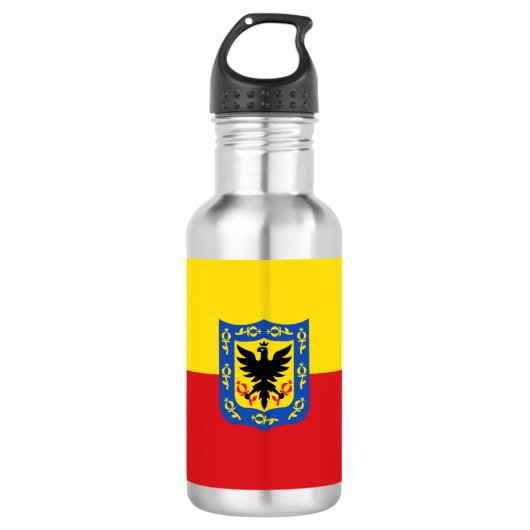 Vlag van Bogota, Colombia Waterfles (Voorkant)