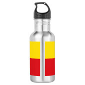 Vlag van Bogota, Colombia Waterfles (Achterkant)