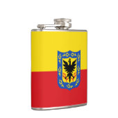 Vlag van Bogota, Colombiaanse heupkolf Heupfles (Rechts)