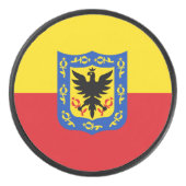 Vlag van Bogota, Colombiaanse Hockey Puck (Voorkant)