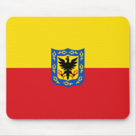 Vlag van Bogotá (Colombiaanse hoofdstad) Muismat