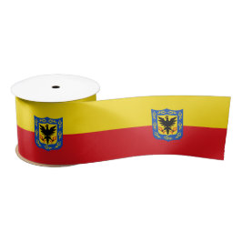 Vlag van Bogotá (Colombiaanse hoofdstad) Satijnen Lint