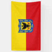 Vlag van Bogotá (Colombiaanse hoofdstad) Spandoek (Verticaal)