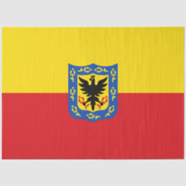 Vlag van Bogotá (Colombiaanse hoofdstad) Tissuepapier