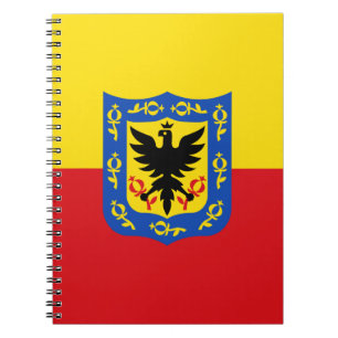 Vlag van Bogota, Colombiaanse laptop Notitieboek