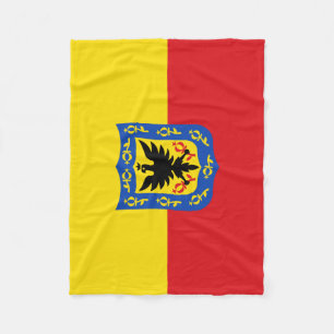 Vlag van Bogota, Colombiaanse vliegenbank Fleece Deken