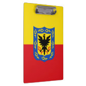 Vlag van Bogota, klembord van Colombia (Rechts)