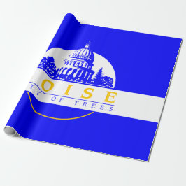 Vlag van Boise (Idaho City) Cadeaupapier