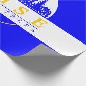 Vlag van Boise (Idaho City) Cadeaupapier (Hoek)