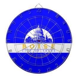 Vlag van Boise (Idaho City) Dartbord