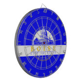 Vlag van Boise (Idaho City) Dartbord (Voorkant Links)