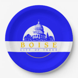 Vlag van Boise (Idaho City) Papieren Bordje