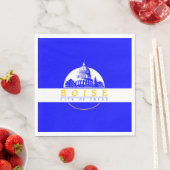 Vlag van Boise (Idaho City) Servet (Insitu)