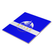 Vlag van Boise (Idaho City) Tegeltje (Zijkant)