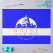 Vlag van Boise (Idaho City) Tissuepapier (Craft)