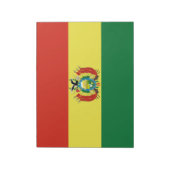 Vlag van Bolivia Notitieblok (Linkerzijde)
