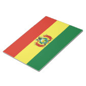 Vlag van Bolivia Notitieblok (Schuin)
