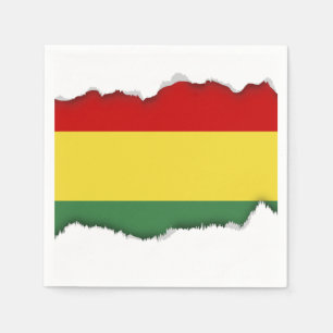 Vlag van Bolivia Servetten