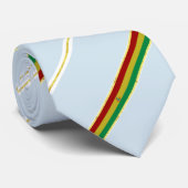 vlag van bolivia strepen stropdas (Opgerold)