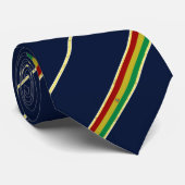 vlag van bolivia strepen stropdas (Opgerold)