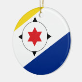 Vlag van Bonair Island — Keramisch Ornament (Links)