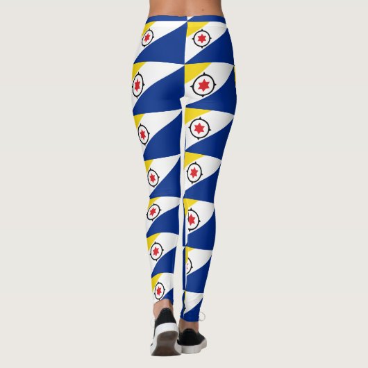 Vlag van Bonaire Leggings (Achterkant)