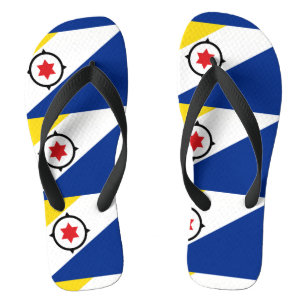 Vlag van Bonaire Teenslippers