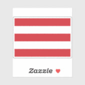 Vlag van Bora Bora Sticker (Vel)