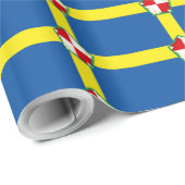 Vlag van borduurwerkpapier cadeaupapier (Rol Hoek)