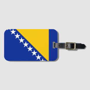 Vlag van Bosnië en Herzegovina Bagagelabel