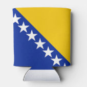 Vlag van Bosnië en Herzegovina Blikjeskoeler (Achterkant)