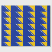 Vlag van Bosnië en Herzegovina Cadeaupapier (Vlak)