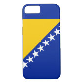 Vlag van Bosnië en Herzegovina Case-Mate iPhone Case (Achterkant)