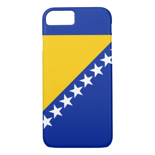 Vlag van Bosnië en Herzegovina Case-Mate iPhone Case (Achterkant)