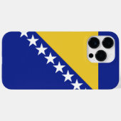 vlag van Bosnië en Herzegovina Case-Mate iPhone Case (Achterkant (horizontaal))