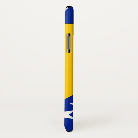 Vlag van Bosnië en Herzegovina Case-Mate iPhone Case (Achterkant / rechts)