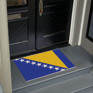 Vlag van Bosnië en Herzegovina Deurmat