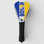 Vlag van Bosnië en Herzegovina: een prachtig patri Golfheadcover (Voorkant)