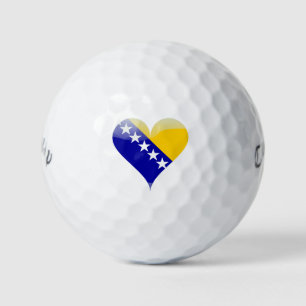 vlag van Bosnië en Herzegovina Golfballen