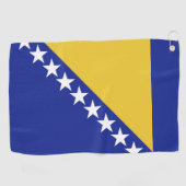 vlag van Bosnië en Herzegovina Golfhanddoek (Horizontaal)